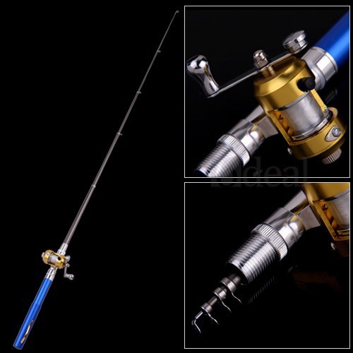 Lizard Telescopic Mini Fishing - Fishing Rod Combo 评论和价格